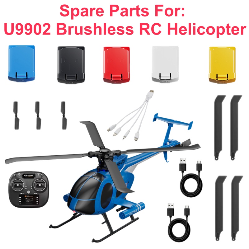 Rc Helicopter Coaxial - U9902 Helikopter RC dengan Sistem Pengendalian