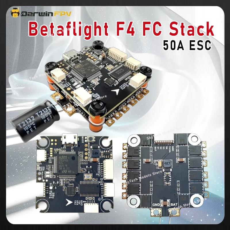 Betaflight Fc F4 - Paket Komponen DarwinFPV Betaflight F4 FC