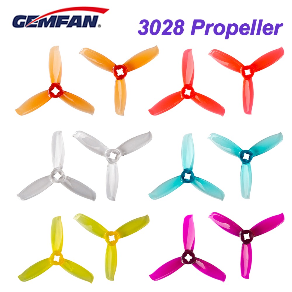 Rc Helicopter Blade - 10 Pasang/20 Buah Gemfan Windancer 3028