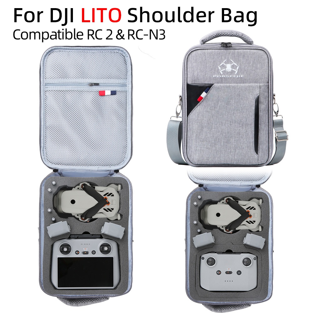 Rc Helicopter Bag - Untuk DJI Lito X1 Tas Organizer