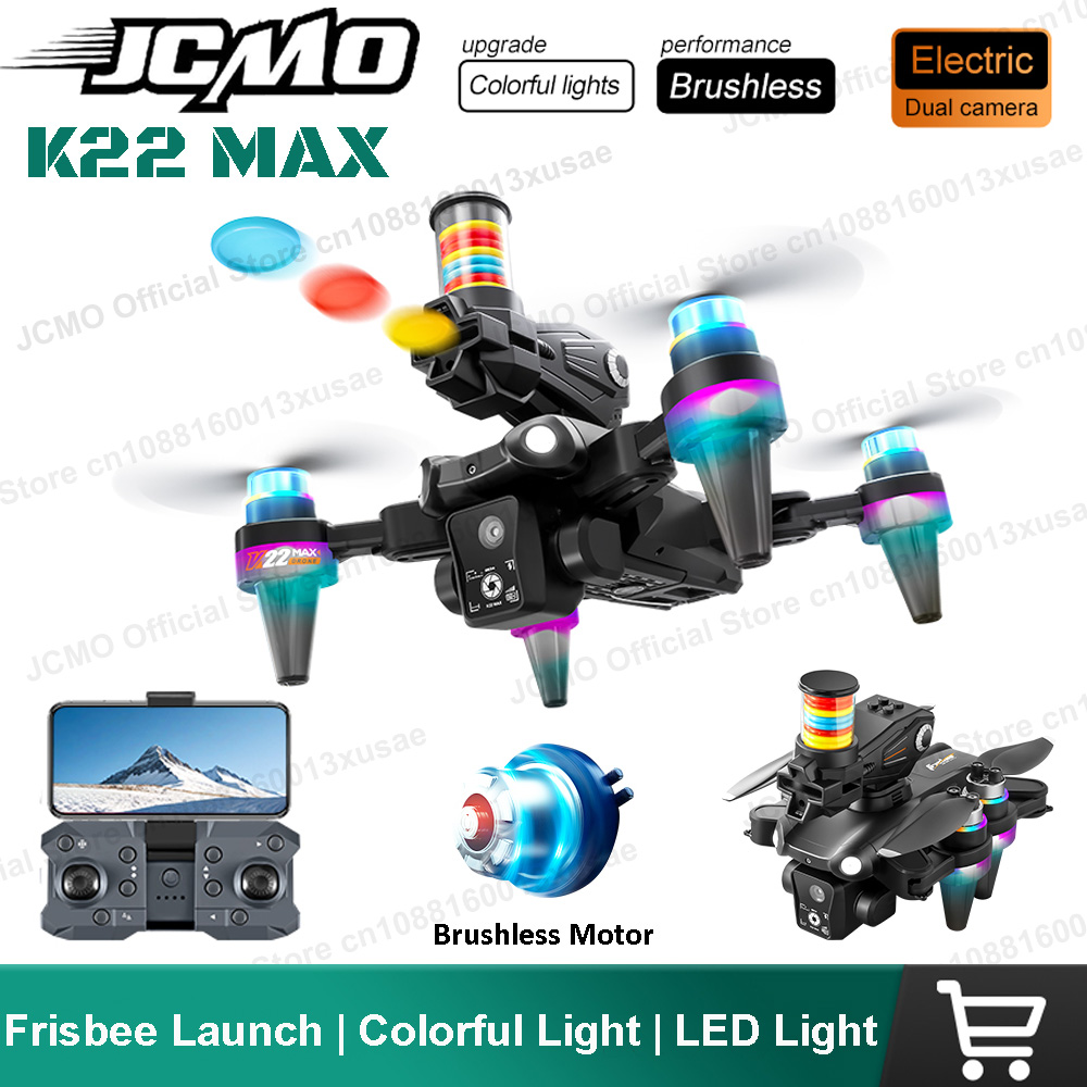 Rc Helicopter Case - JCMO K22 MAX Drone Peluncur Frisbee