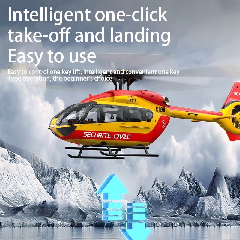 Helikopter RC C190 2.4G 6-Axis - Rc Helicopter Case ulasan dan harga