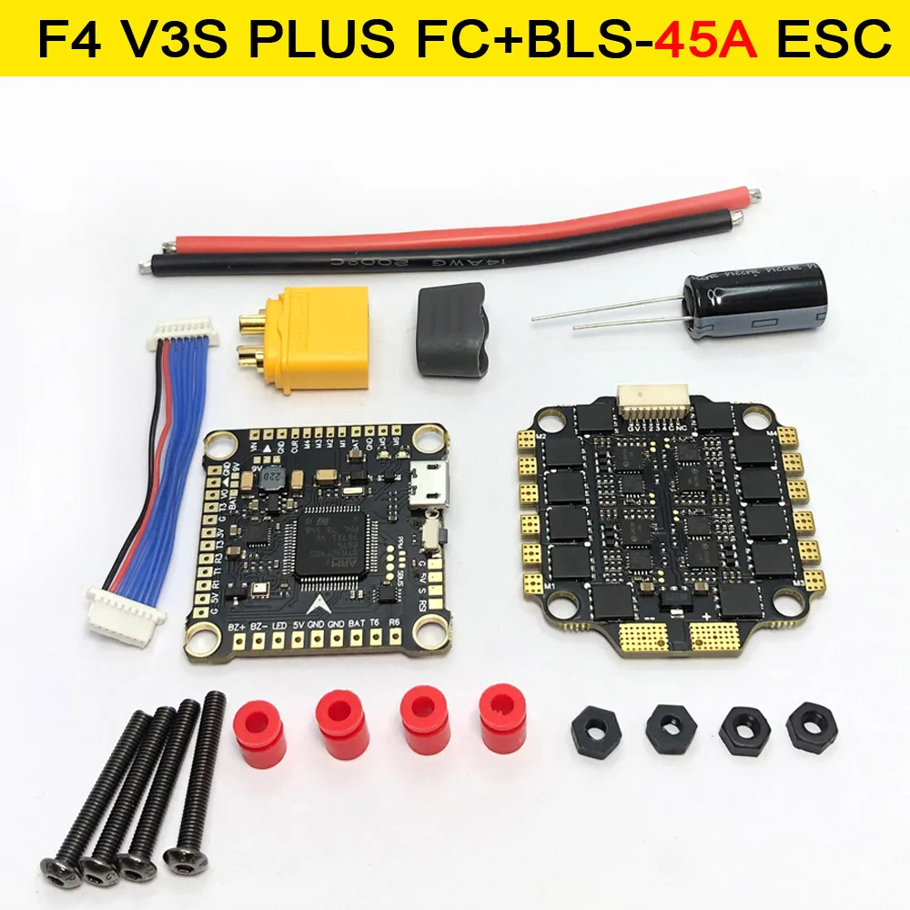 Pengontrol Penerbangan F4 V3S  - Betaflight Fc F4 ulasan dan harga